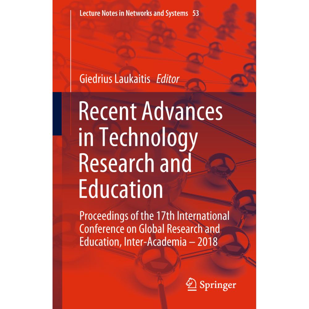 Recent Advances in Technology Research and Education, Fachbücher von Giedrius Laukaitis