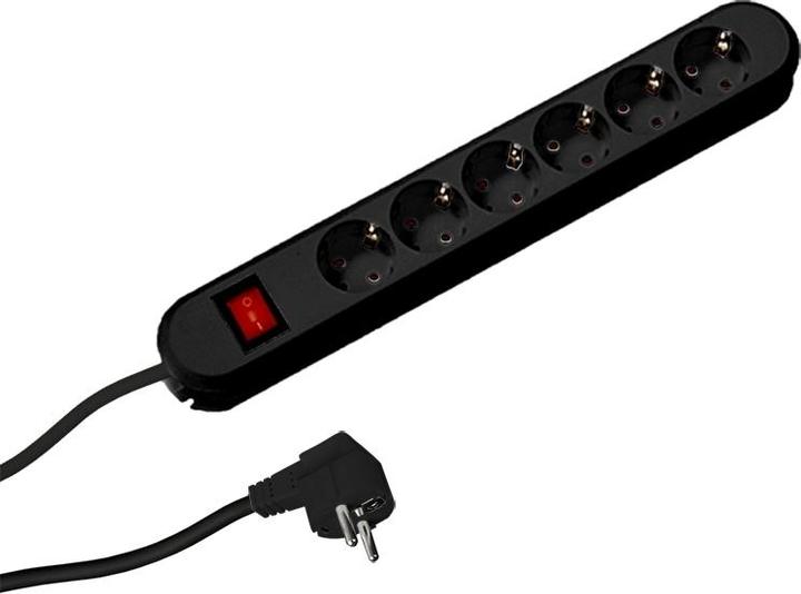 Produktbild Bachmann Smart Verlängerungsschnur (6x, CEE 7/3, 5 m)