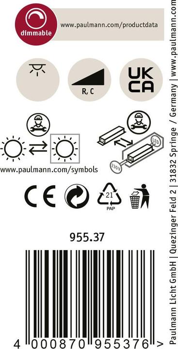 Image du produit Paulmann URail Spot Zeuz (2770 lm)