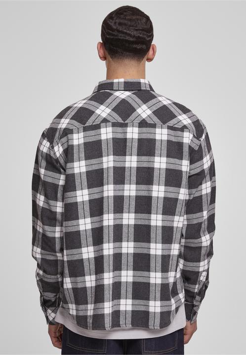 Produktbild Urban Classics Boxy Dark Checked Shirt (5XL)