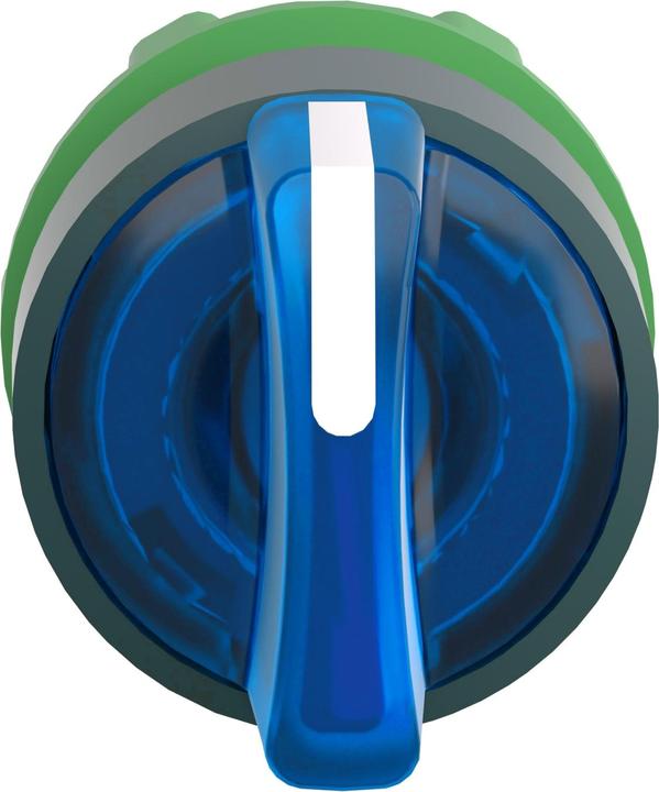 Produktbild Schneider Electric 22mm Selector Switch Blue Illum 3 Pos.