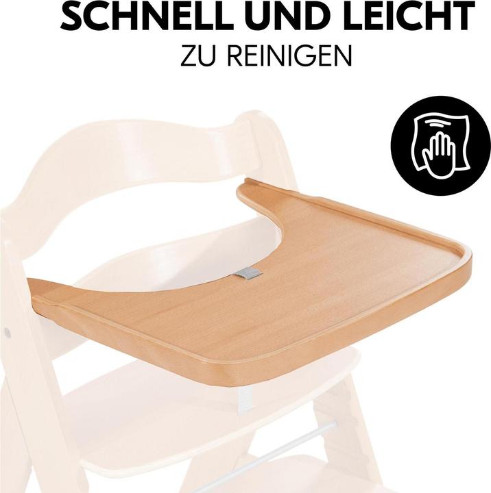 Produktbild Hauck Alpha Wooden Tray Natural