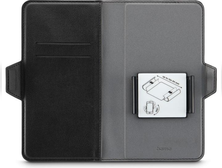 Immagine prodotto Hama Custodia per cellulare, universale, Eco, per cellulari di dimensioni 7,5 x 15,3 cm, nera (Universale)
