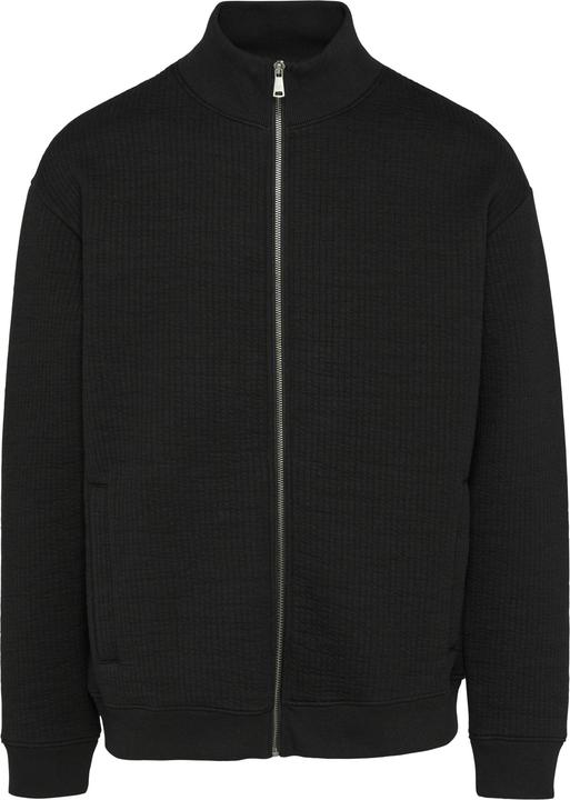 Produktbild s.Oliver Sweatshirt Jacke Strukturierte Sweatjacke mit Stehkragen (M)