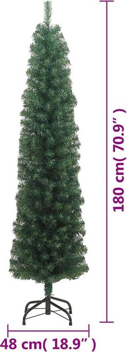 Produktbild vidaXL Künstlicher Weihnachtsbaum (180 cm)
