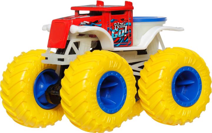 Actual product image Mattel HOT WHEELS Monster Trucks Glow in the Dark GOTTA GO Vehicle