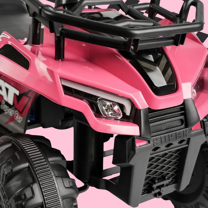 Actual product image Hermex Elektro-Quad für Kinder Kinderfahrzeug Elektrofahrzeug Spielzeug ATV (6 V)