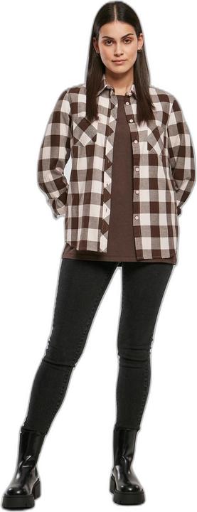 Immagine prodotto Urban Classics Camicia da donna in flanella a quadri risvoltati (M)