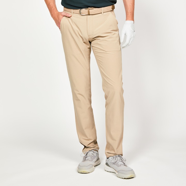 Inesis Herren Golfhose - WW 500 Sand, dunkel (33)