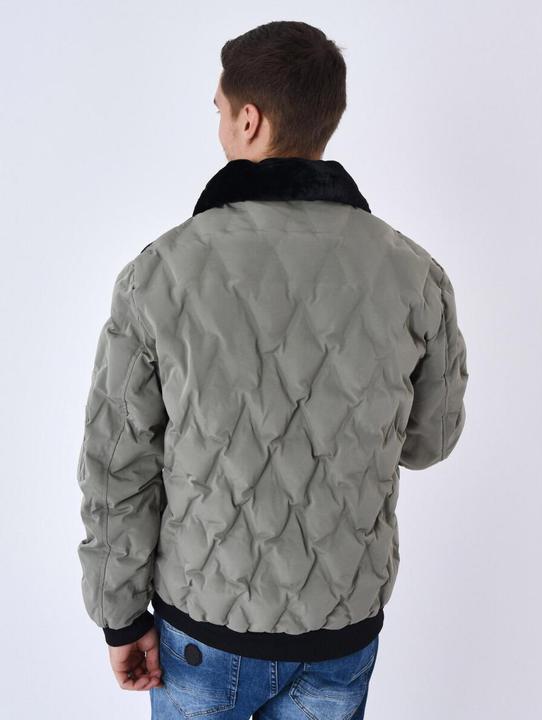 Immagine prodotto Project X Paris Piumino con collo in pelliccia (XL)