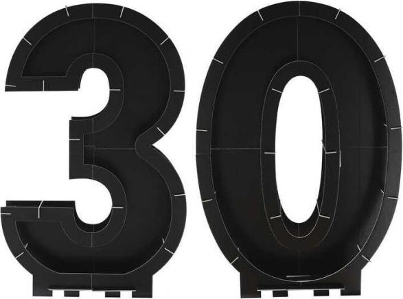 Image du produit Ginger Ray Support de ballons Mosaïque "30 ans