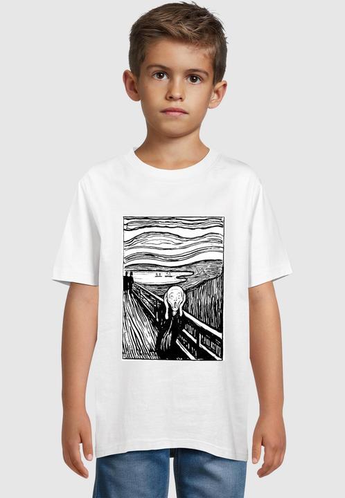 Produktbild Merchcode Kids APOH - Munch Lino Basic T-Shirt - 198999 (146, 152)