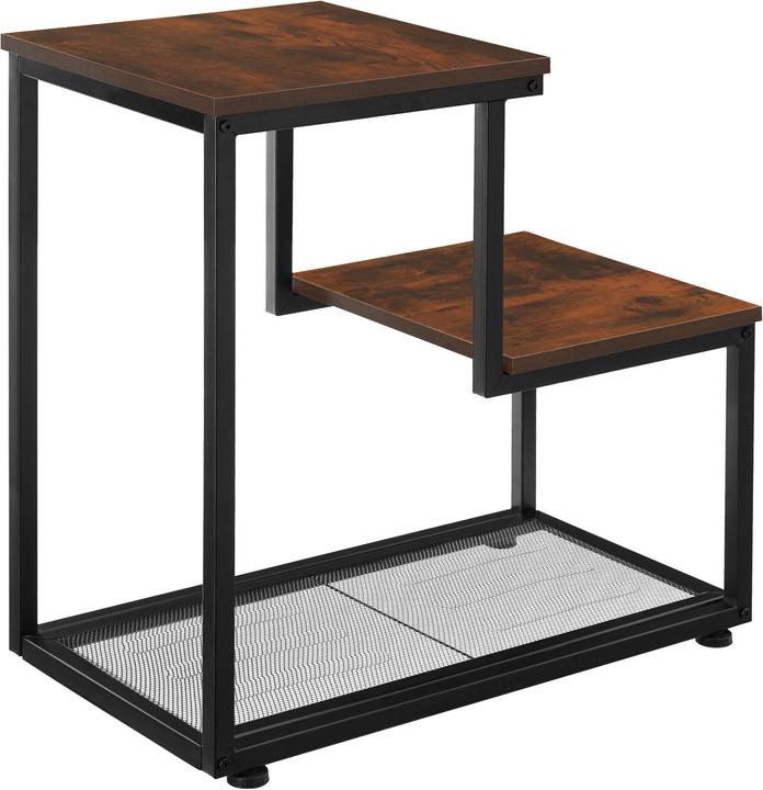 Bois industriel foncé, Rustique