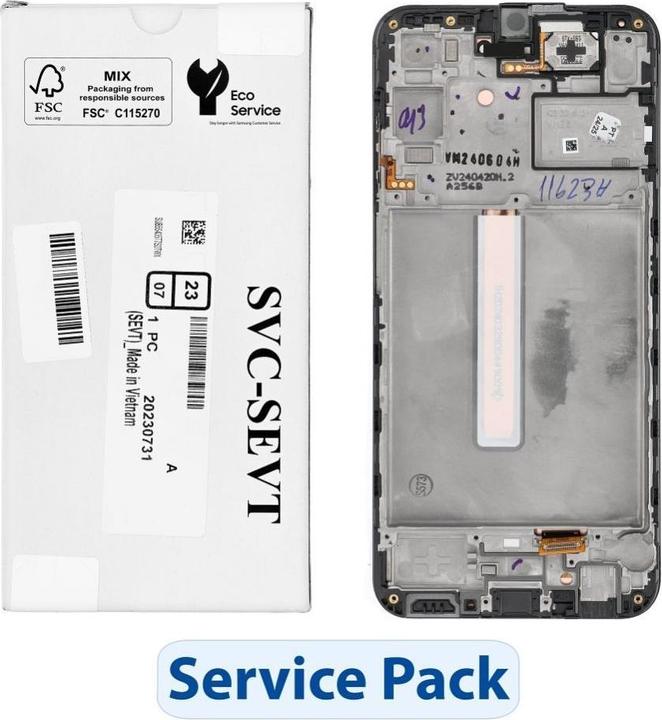 Immagine prodotto Samsung LCD display! ServicePack LCD Display A25 5G A256B GH82-33215A (Display)