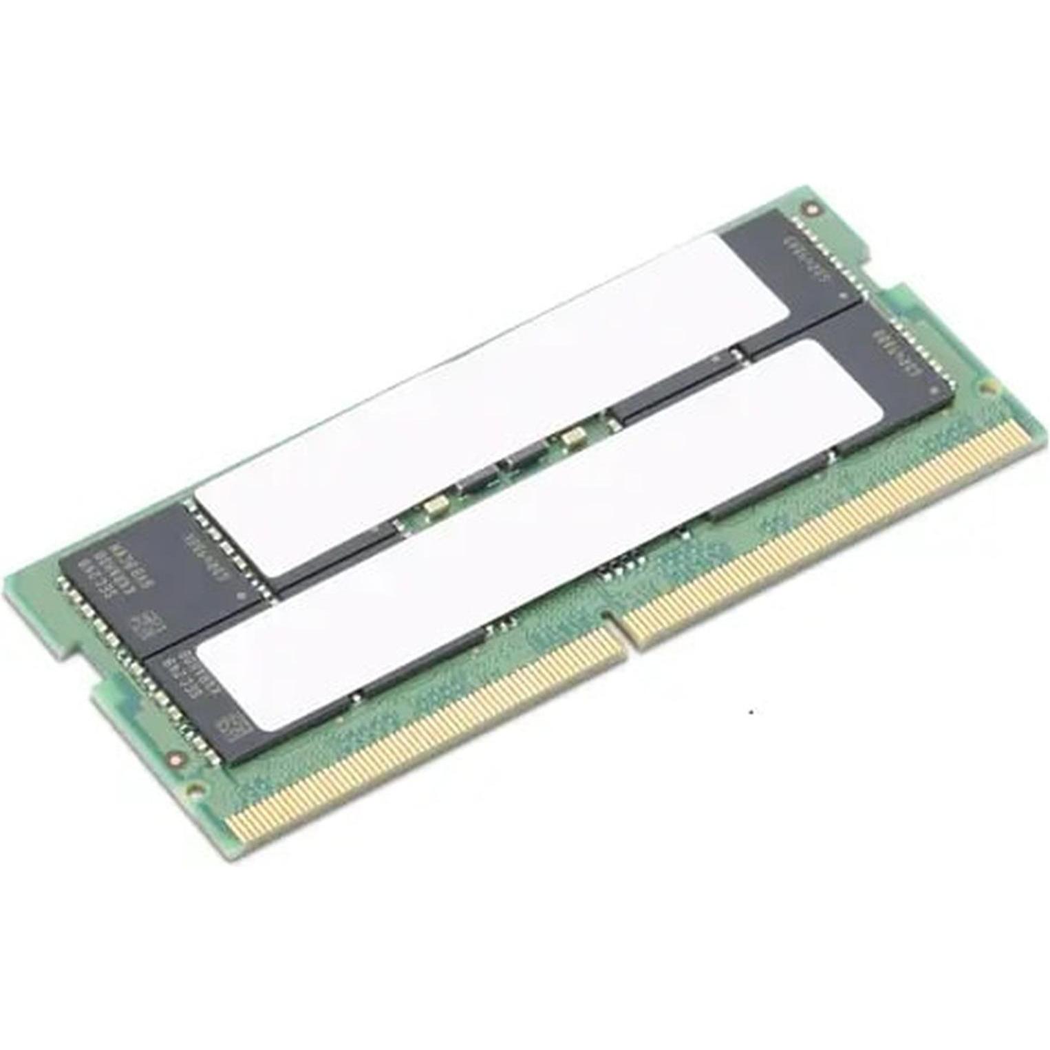 Lenovo MEMORY 16GB DDR5 5600Mhz SoDIMM (1 x 16GB, 5600 MHz, DDR5-RAM, SO-DIMM), RAM, Grün