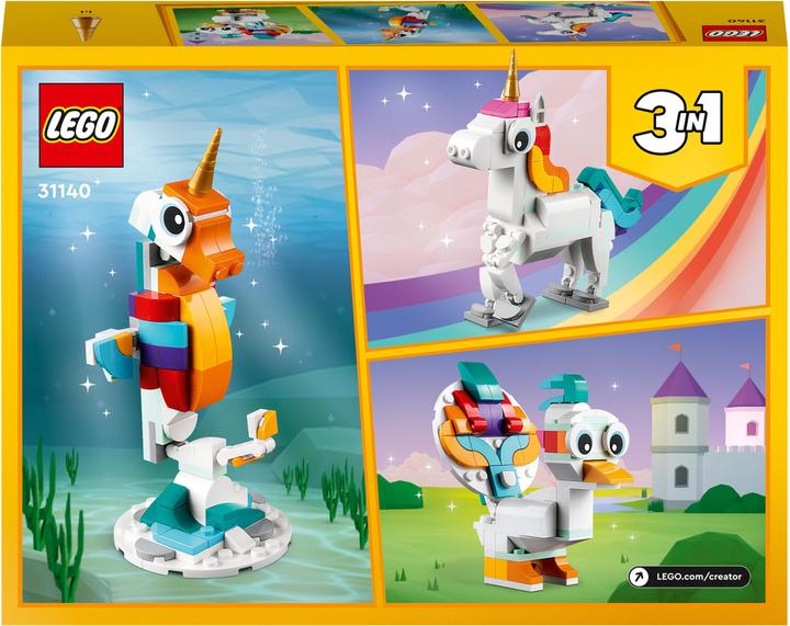 Actual product image LEGO 31140 Magic Unicorn (31140, LEGO Creator 3-in-1)
