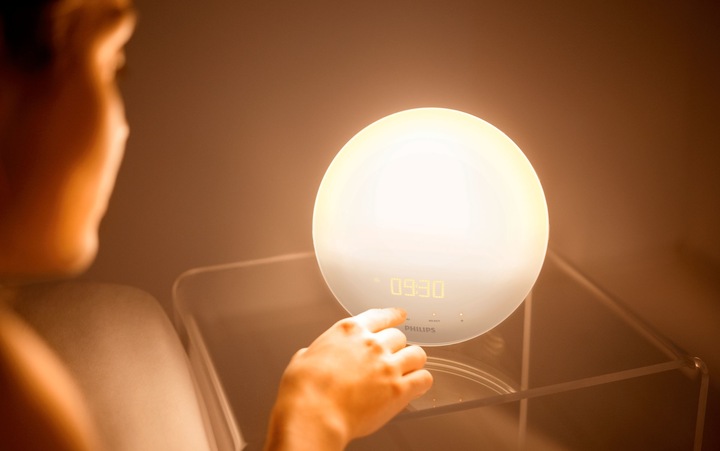 Actual product image Philips Wake-up Light HF3520