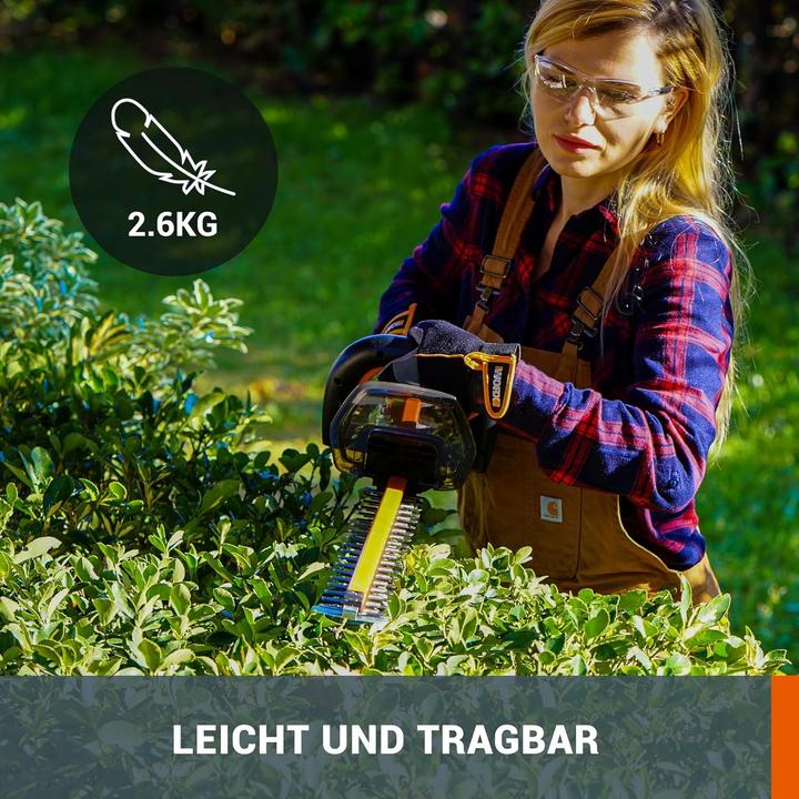 Produktbild Worx AkkuHeckenschere20V2Ah (Akkubetrieb)
