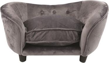 Produktbild Enchanted Pet Enchanted Hondenmand Sofa Ultra Pluche Snuggle Donkergrijs (Hund)