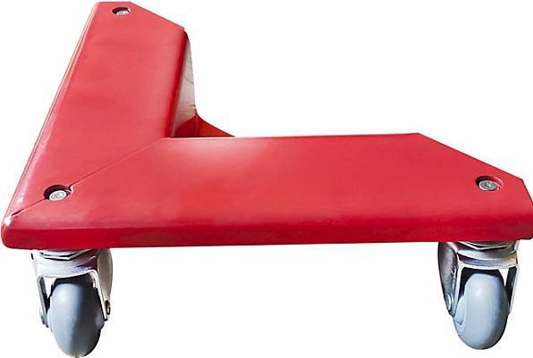 Image du produit kaiserkraft Rouleau de transport dans un coffret plastique pratique (150 kg)