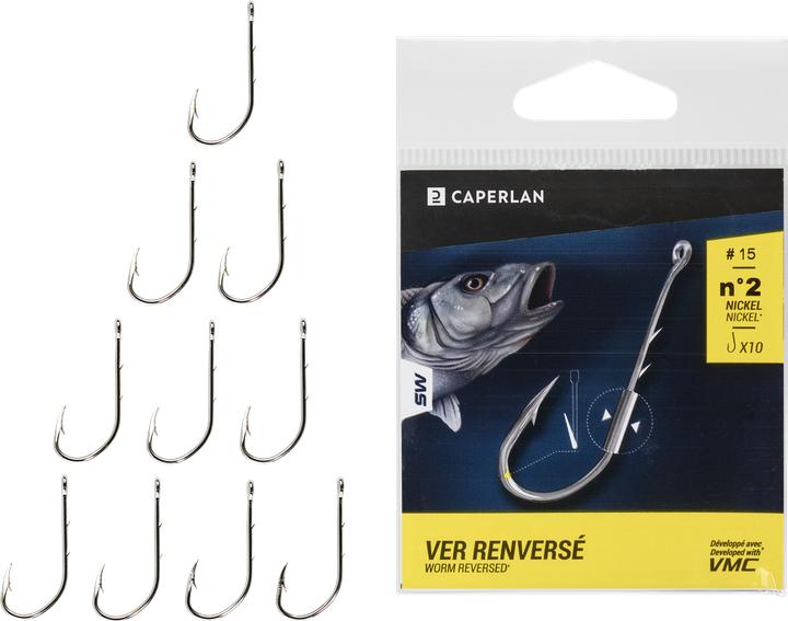 Actual product image Caperlan new nickel worm 325856