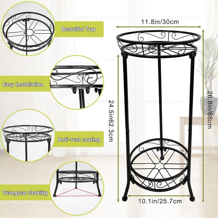 Image du produit Giyiprpi Support pour pots de fleurs