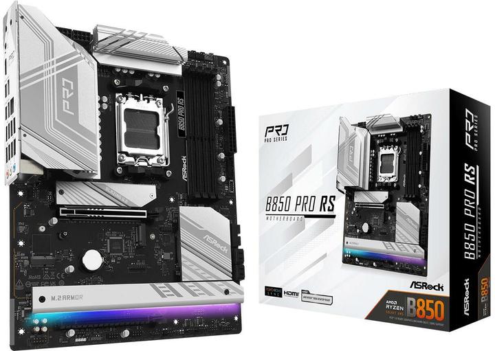 Actual product image AsRock B850 Pro RS WiFi (AM5, AMD B850, ATX)