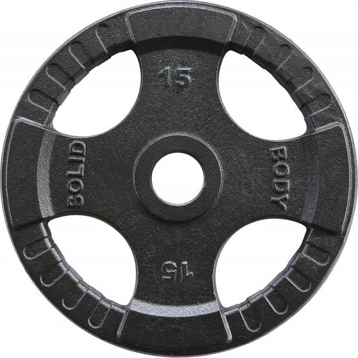 Image du produit Body-Solid Olympia Hantelscheibe 4D gummiert 15