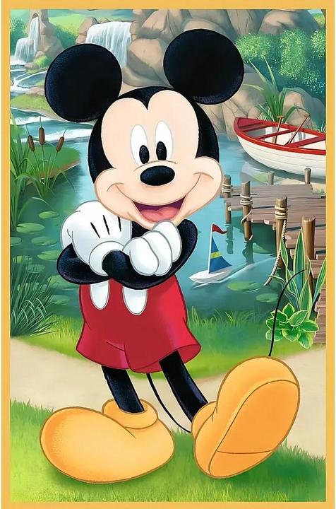 Immagine prodotto Trefl Puzzle 3 x 50 – Micky Maus (50 pezzi)