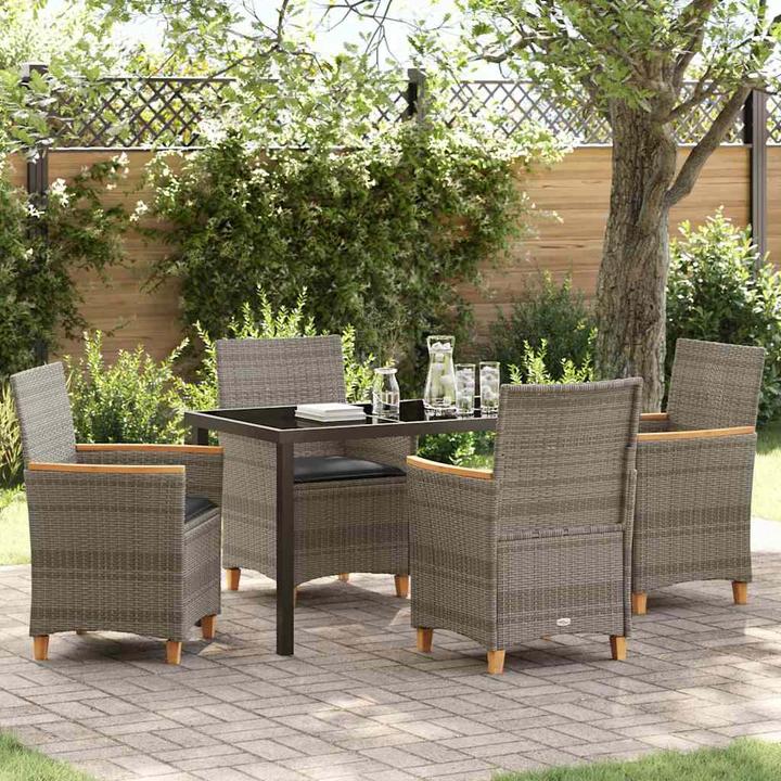 Produktbild vidaXL Garten Essgruppe (140 x 80 x 73 cm)