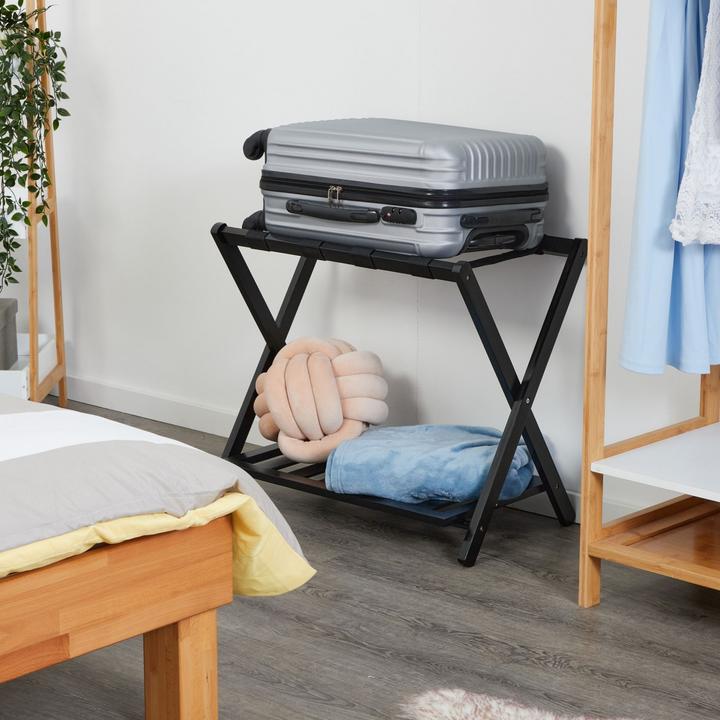 Actual product image Relaxdays Suitcase stand (Suitcase rack)