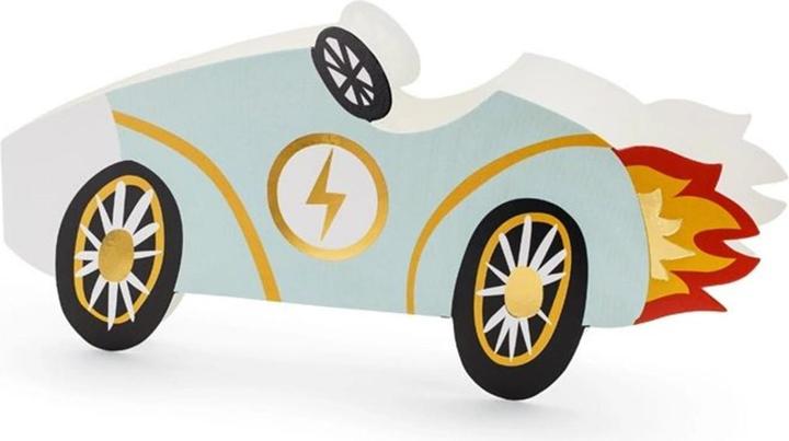 Partydeco Invitations - Voiture (6 pcs.)