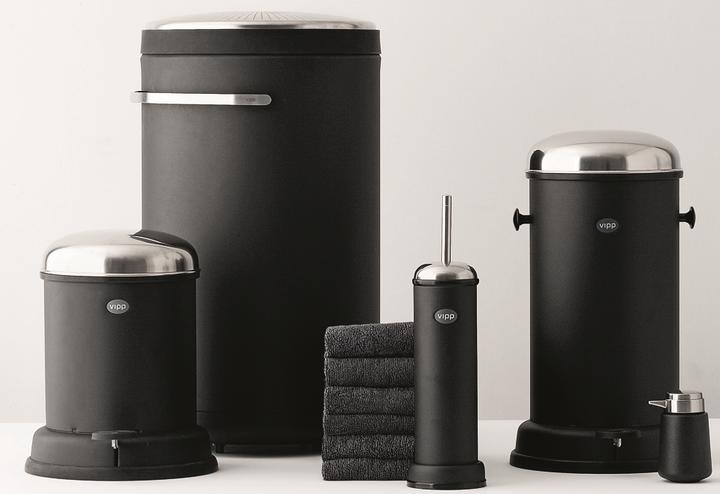 Actual product image Vipp Waste bin black (8 l)