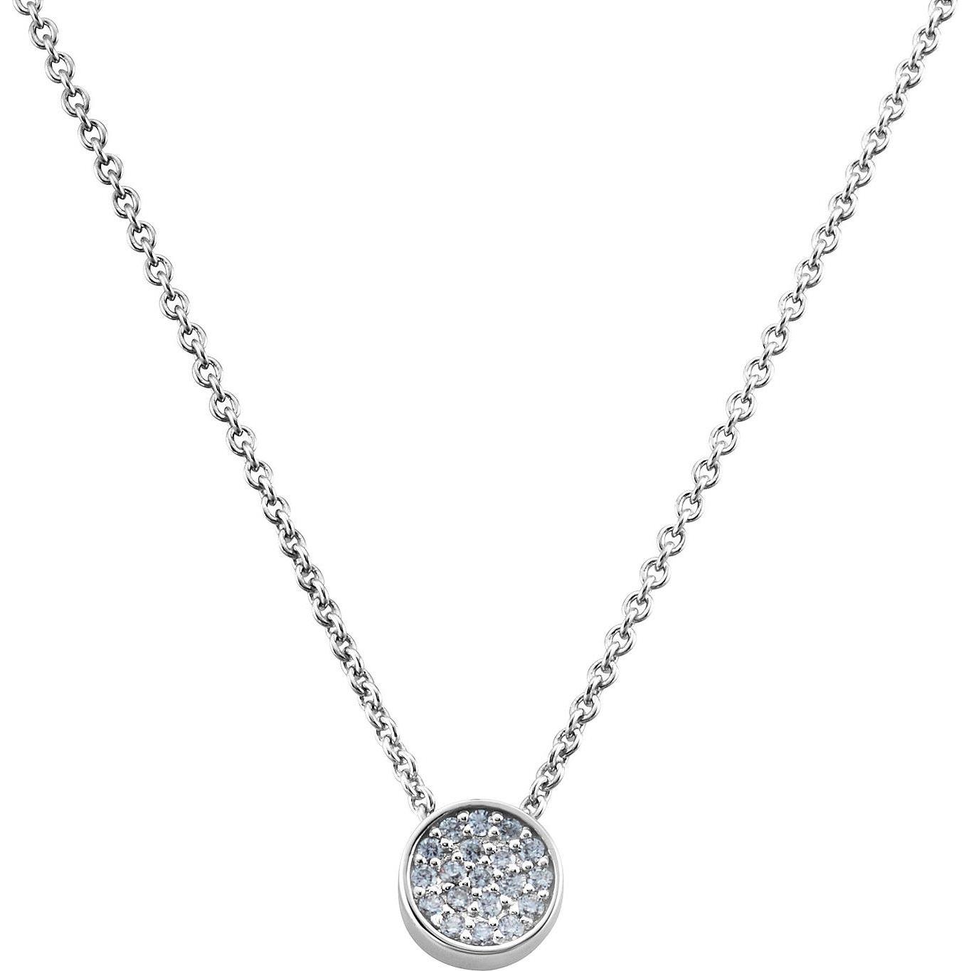 Jette, Halsschmuck, Kette ESSENCE, (925er Silber rhodiniert, 45 cm)