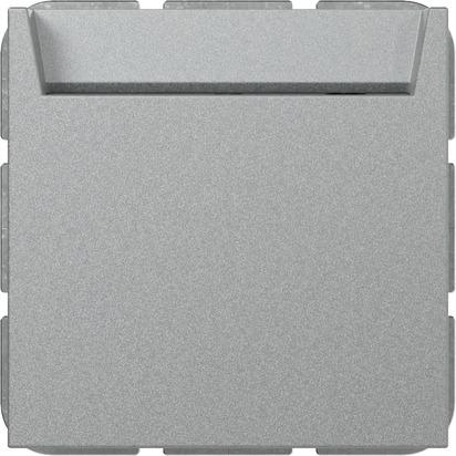 Gira Hotel Card Wechsler, Taster + Schalter, Silber