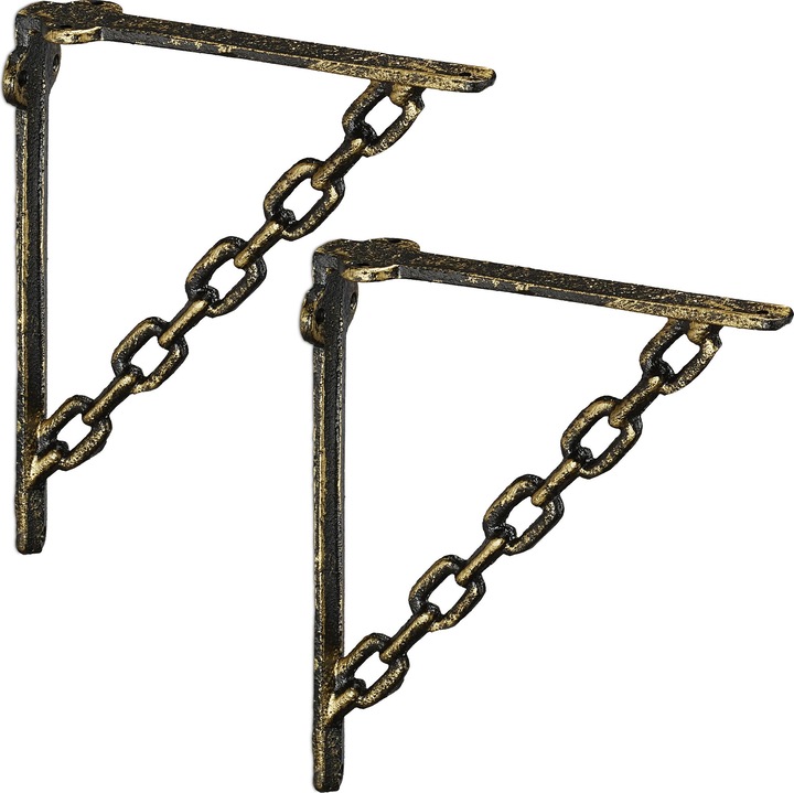 Actual product image Relaxdays 2x shelf angle