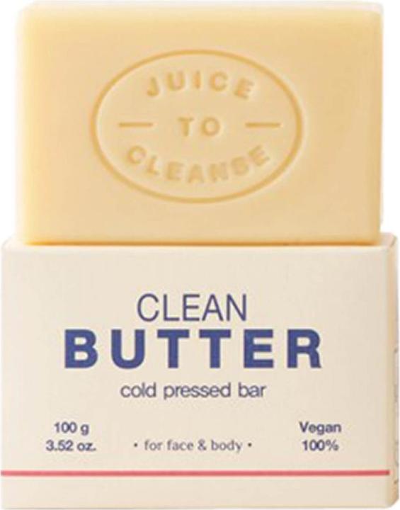 Image du produit Juice to Cleanse Clean Butter Cold Pressed Bar (Lingettes nettoyantes pour le visage)