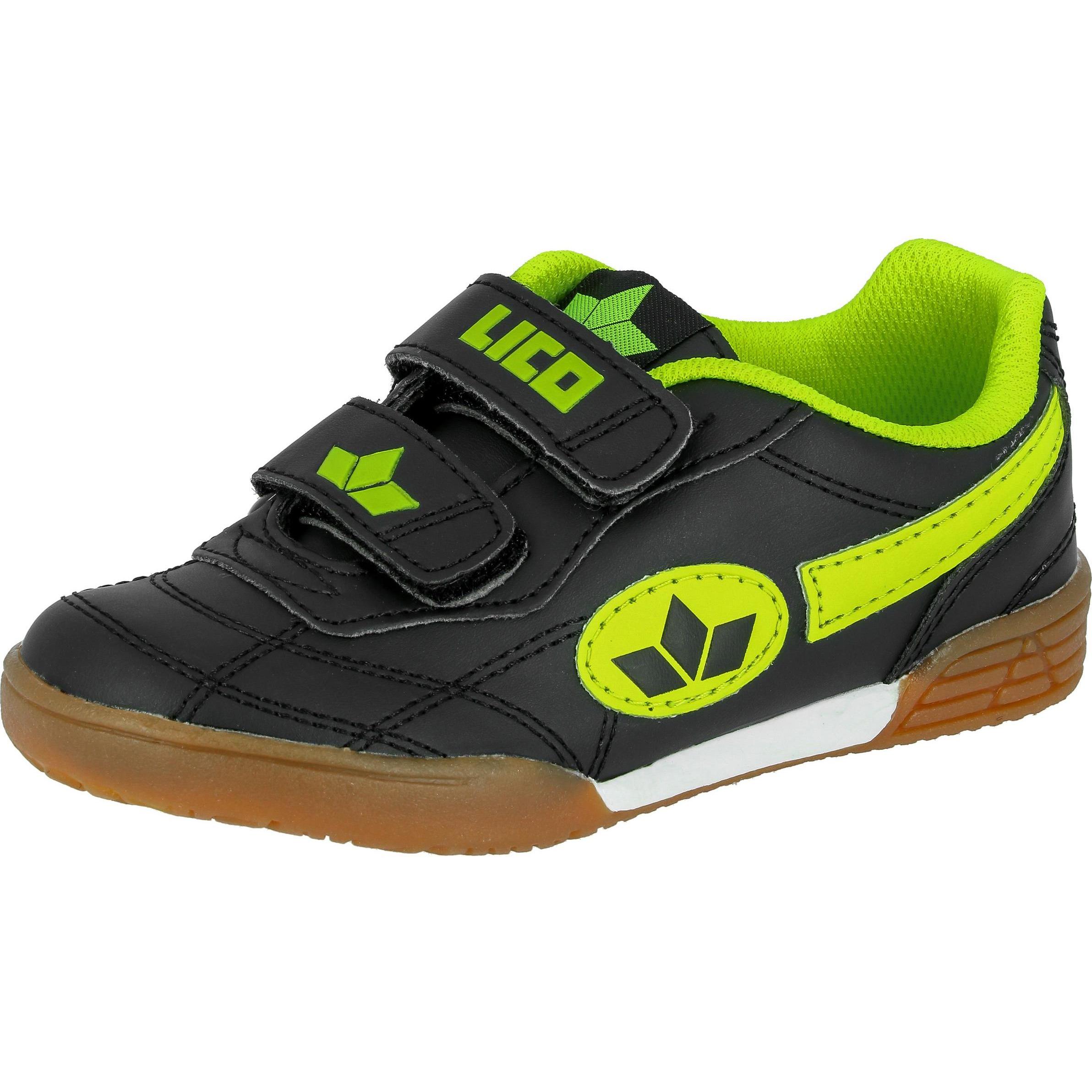 Lico, Jungen, Hallenschuhe, Sportschuhe (30), Schwarz