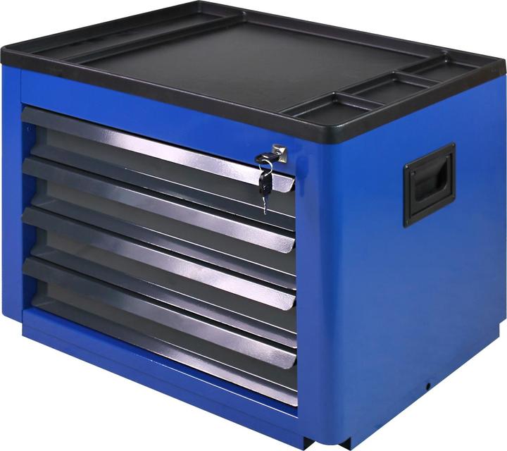 Actual product image ADB Cupboard attachment blue, anthracite 4 drawers 61.0 x 45.0 x 95.0 cm (1 x)