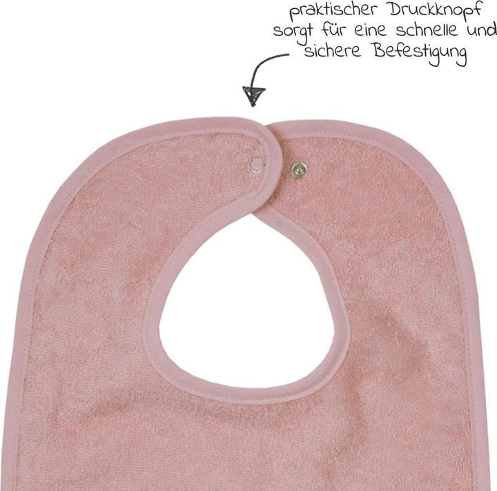 Actual product image Bib giant bib with press stud 30 x 45 cm - Uni Erika