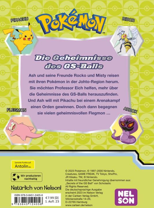 Actual product image Pokémon: Die Geheimnisse des GS-Balls (German, 2023)