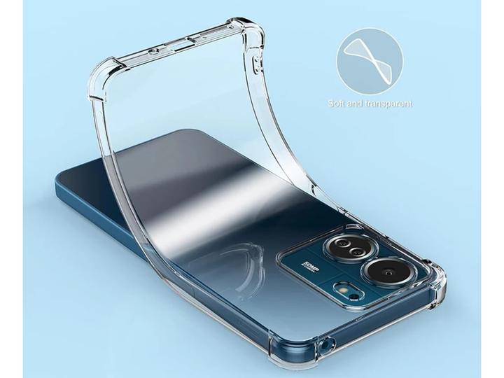 Produktbild Screenguard Xiaomi Redmi 13C Hülle Crystal Soft Airbag Bumper (Xiaomi Redmi 13C)