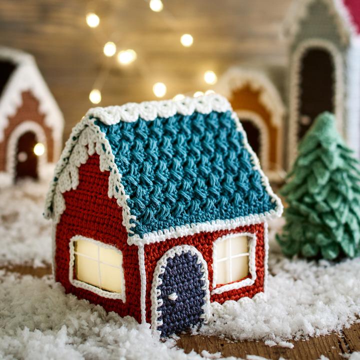 Actual product image Mein gehäkeltes Weihnachtsdorf - Adventskalenderbuch