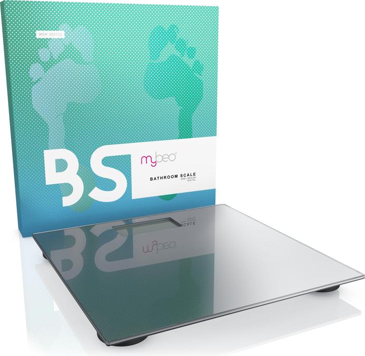 Produktbild Mybeo Personenwaage, Digitale Körperwaage mit 3,5" LCD Display, DMS Sensoren, max. 150kg (150 kg)
