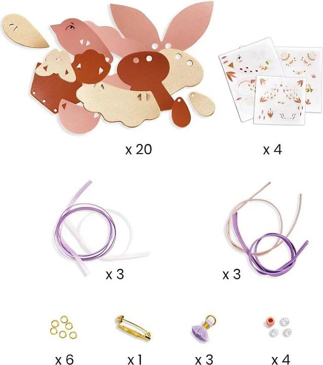 Actual product image Djeco DIY - Jewellery set