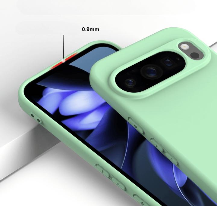 Actual product image Cover-Discount Google Pixel 10 Pro XL - Silikon Gummi Hülle mit Riemen (Google Pixel 10 Pro XL)
