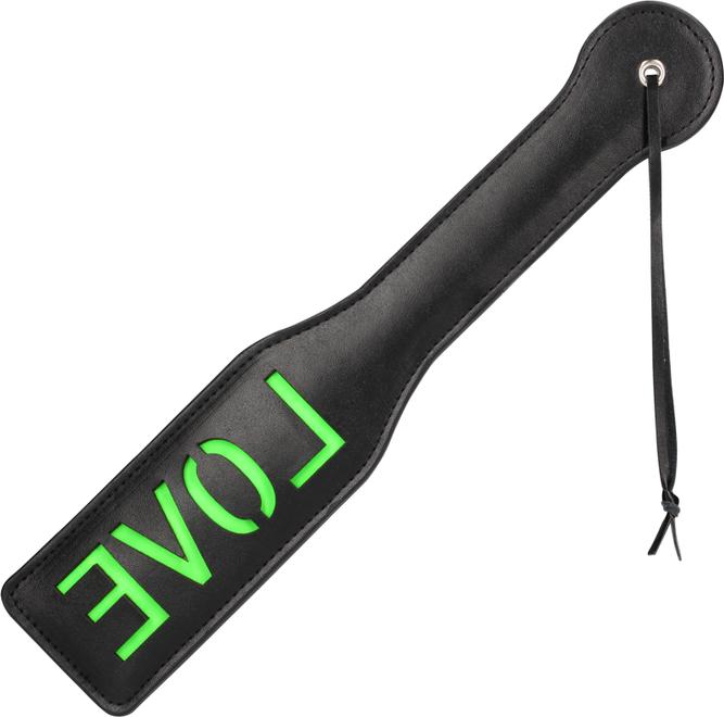 Immagine prodotto Ouch! 'Love" Paddle - Glow in the Dark/Neon Green