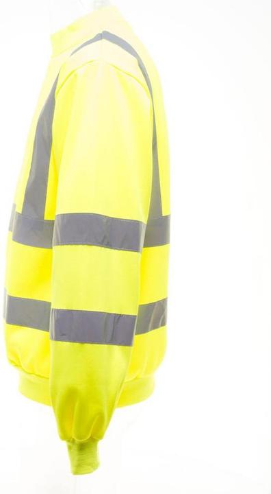 Actual product image Yoko Unisex Hi-Vis Heavyweight Sweatshirt (M)