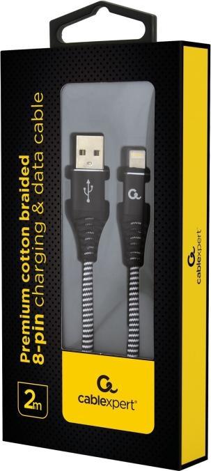 Image du produit Gembird A - Éclair (2 m, USB 2.0)