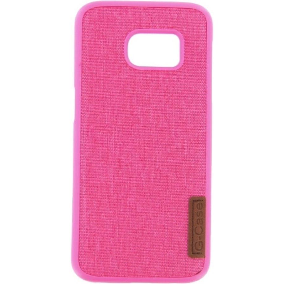 OEM Silicone Case Textile for Samsung S7 pink (Samsung Galaxy S7), Smartphone Hülle